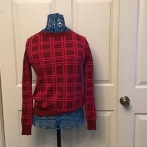DVF Jacquard Sweater (Petite)